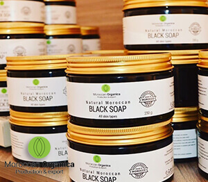 Moroccan black Soap with Eucalyptus